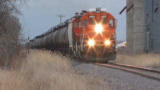 1-11-25 - BNSF 2557 in Worthing, SD