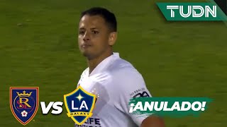 ¡Había anotado y le anulan el gol a Chicharito! | Real Salt Lake 0-0 Galaxy F.C. | MLS 2020 | TUDN