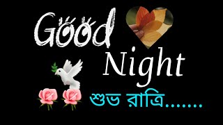 #goodnight  শুভ রাত্রি মেসেজ|Good Night Bangla SMS|শুভরাত্রি ছন্দ|শুভ রাত্রি এসএমএস