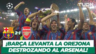 🏆¡CAMPEONES! ¡Barcelona FULMINA al Arsenal y se corona en Champions League! | TUDN