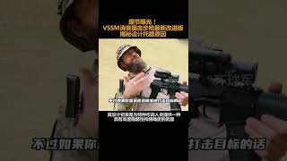 细节曝光！VSSM消音狙击步枪最新改进版 揭秘设计托腮原因