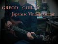 greco goⅡ 750　 japanese vintage guitar 1979年製