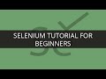 Selenium Tutorial for Beginners - Part 2 | IDE, RC, Webdriver and Grid | Selenium Tutorial | Edureka