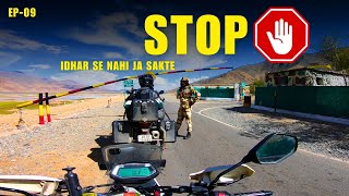 Stopped by Indian Army on LAC | Leh to Demchok Ride on China Border 🇮🇳