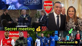EXCLUSIVE NEWS:💥 Arsenal’s secret transfer meeting to sign Kylian Mbappe🔥 Arsene Wenger confirmed✅