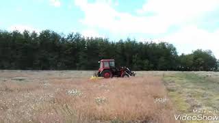 Széna kaszálás,sodrás,bálázás...Mtz 552-Mtz 82-John Deere 6100