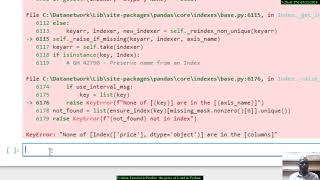 Python Tutorial 4: Training a model to Predict(Area verses price) in Python