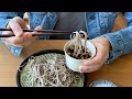 Zaru Soba Noodles: Authentic Japanese Delight!  #Shorts #zarusoba