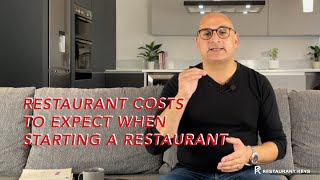 Restaurant Costs to Expect When Starting a Restaurant in the UK