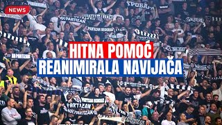 Dramatične scene u Areni! Hitna pomoć reanimirala navijača na utakmici Partizan - Barselona!