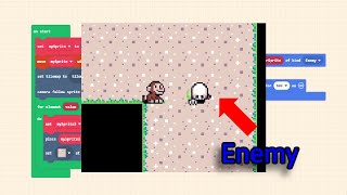 How to make a enemy in MakeCode Arcade