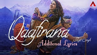 Qaafirana - Additional Lyrics | Arijit Singh | Kedarnath | Sushant Rajput | Sara Ali Khan
