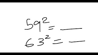 Square of numbers greater than 50 (വർഗ്ഗം കാണാം മനസ്സിൽ തന്നെ )