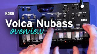 Discover the Korg Volca Nubass with Luke from Korg