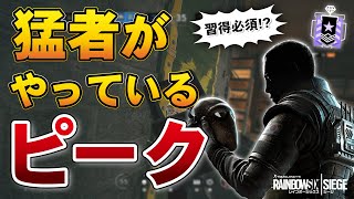 習得必須!?ダイヤ以上は皆やっているピークがこちら - R6S