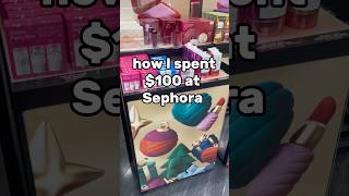 How I spent $100 at Sephora #makeup #skincare #sephora