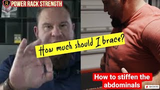 Brian Carroll answers “how much should I brace?”