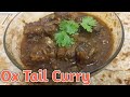 Simple Way To Cook Oxtail Curry | JESWIN VARGHESE MAMMEN