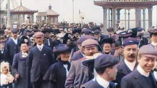 1904 - Blackpool Victoria Pier {Colourized}