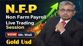 NFP Gold Live Trading Session 1691 | XAU USD Analysis Learning with Practical
