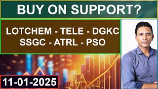 Market has taken support? | LOTCHEM - TELE - DGKC - SSGC - ATRL - PSO | Mustafa Asghar | #psx