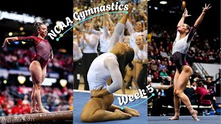 NCAA Gymnastics Week 5 Highlights