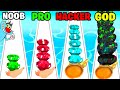 NOOB vs PRO vs HACKER vs GOD | In Gem Stack | With Oggy And Jack | Rock Indian Gamer |