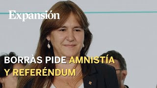 Junts avisa a Sánchez: el peaje de la investidura pasa por la amnistía y el referéndum