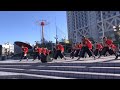 踊り侍さん　ふるさと祭り2015in東京ﾄﾞｰﾑ12日屋外演舞