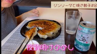 アラフォーナースの晩酌/夜勤明けの日/犬好きの晩酌VLOG/翠SUI/餃子