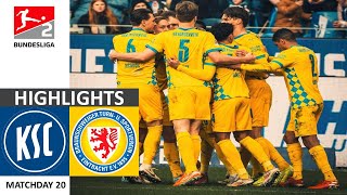 Karlsruher SC vs Eintracht Braunschweig 0-2 | Highlights | 2 Bundesliga 2024/25