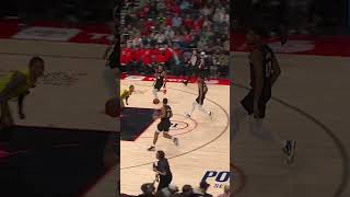 BROGGGGGGGGGGGG | Portland Trail Blazers vs. Utah Jazz | #shorts #nba #trailblazers