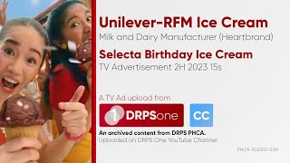 Selecta Birthday Ice Cream TV Ad 2H 2023 15s (Philippines) [CC]