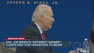 GSA: Joe Biden is 'apparent winner,' clears way for transition to begin