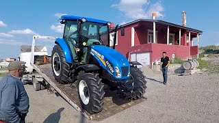 YENİ TRAKTÖRÜM! NEW HOLLAND TD90D TESLİMATI