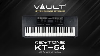 Vault Keytone KT-54 Portable Keyboard Demo w/ Mayank Arya