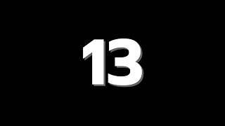 13 Second Countdown Timer With Sound Effect