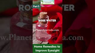 Home Remedies for Weak Eyesight | Improve Your Eye Vision Naturally - Remove Glasses | Part 5
