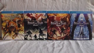 Unboxing Attack on Titan Anime Collection