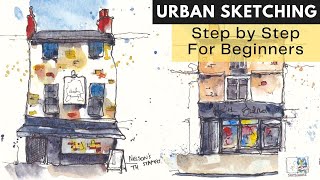 Urban Sketching for Beginners - Step by Step - Tutorial