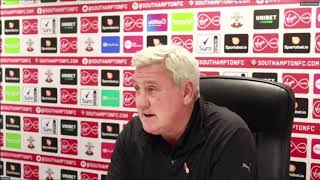 Southampton 2-0 Newcastle - Steve Bruce - Post Match Press Conference