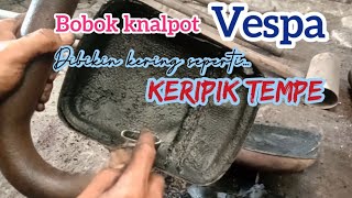 Bobok knalpot Vespa kering