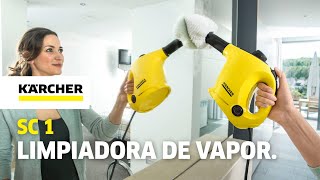 Limpiadora de vapor SC1 compacta.