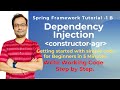 What is Spring Dependency Injection | Getting started | Learn with Working Eclipse Code in 5 Minutes
