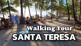 🏄 Tour SANTA TERESA + Beach Walk // Popular Surf \u0026 Hostel Town #travel