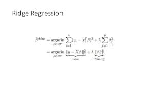 39 - Ridge Regression