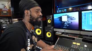 Ras Redemption in Studio