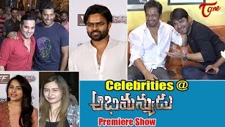 Celebrities @ Abhimanyudu Movie Premiere Show | Vishal | Samantha | TeluguOne