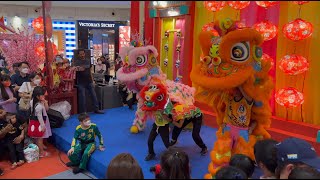 CNY 2023 ~ 大年初一 Acrobatic Lion Dance (舞狮高桩表演 Múa Lân) by Khuan Loke 群樂 @ The Curve (22/1/2023) 4k60p