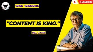 Bill Gates Life changing and Successful Quotes Deep inspirations and motivational Quotes